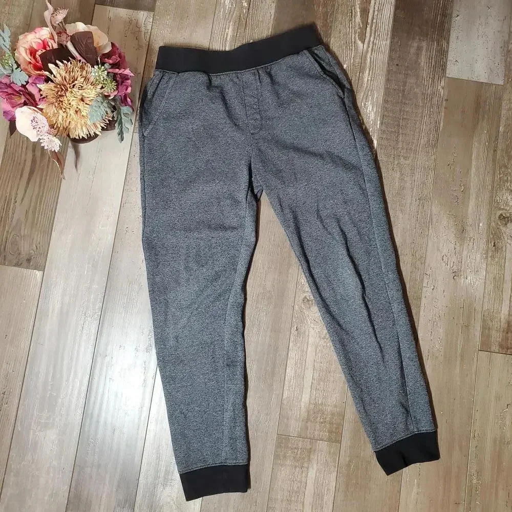 Athletic Works Gray Boys Size XL (14-16) Joggers Sweatpants
